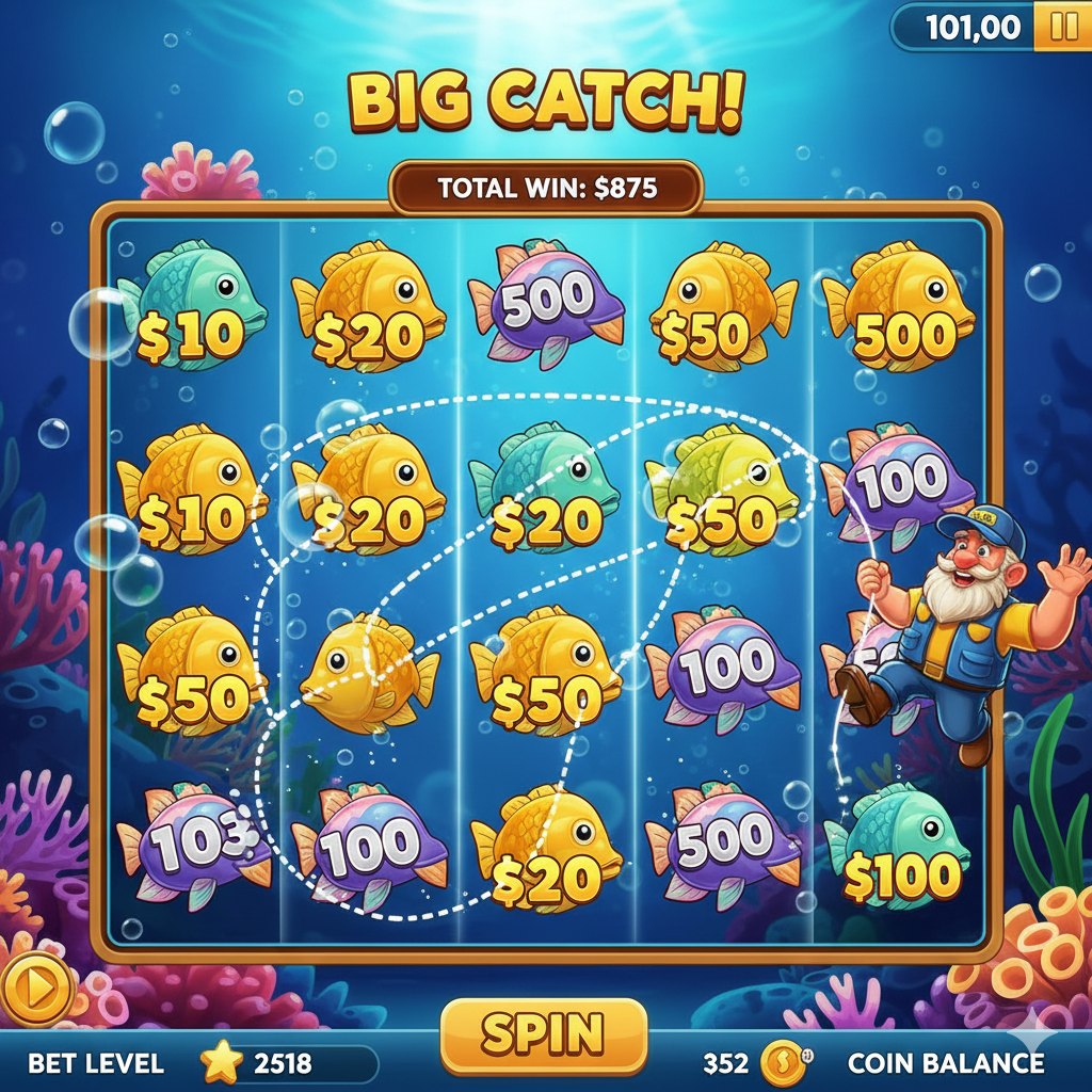 Slotumbu Big Bass Bonanza ile büyük balığı yakalayın.