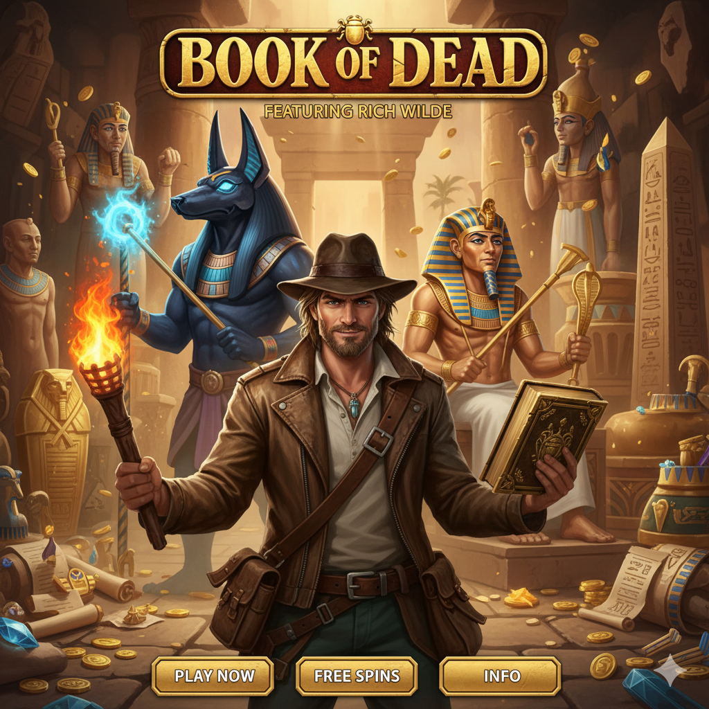 Slotumbu Book of Dead ile Mısır Macerası