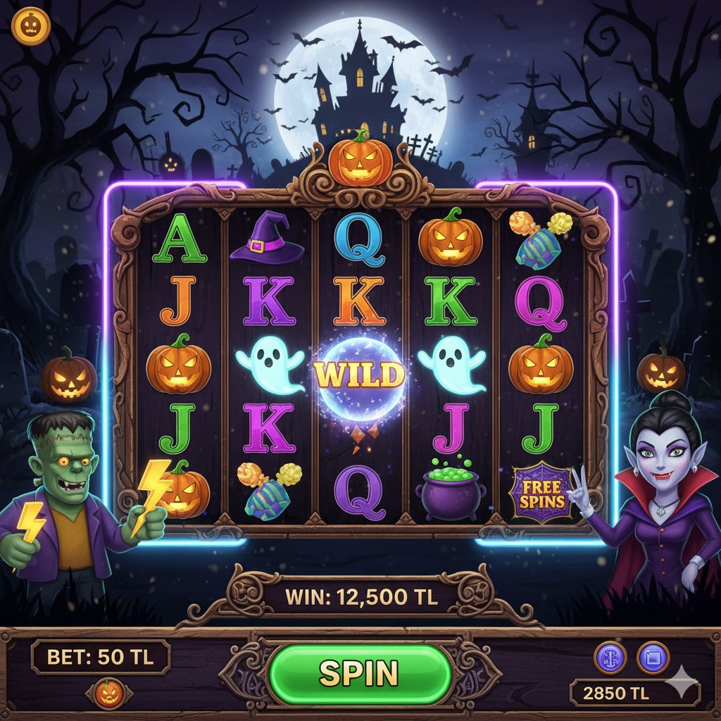 Slotumbu Halloween slotları ile korkutucu kazançlar.