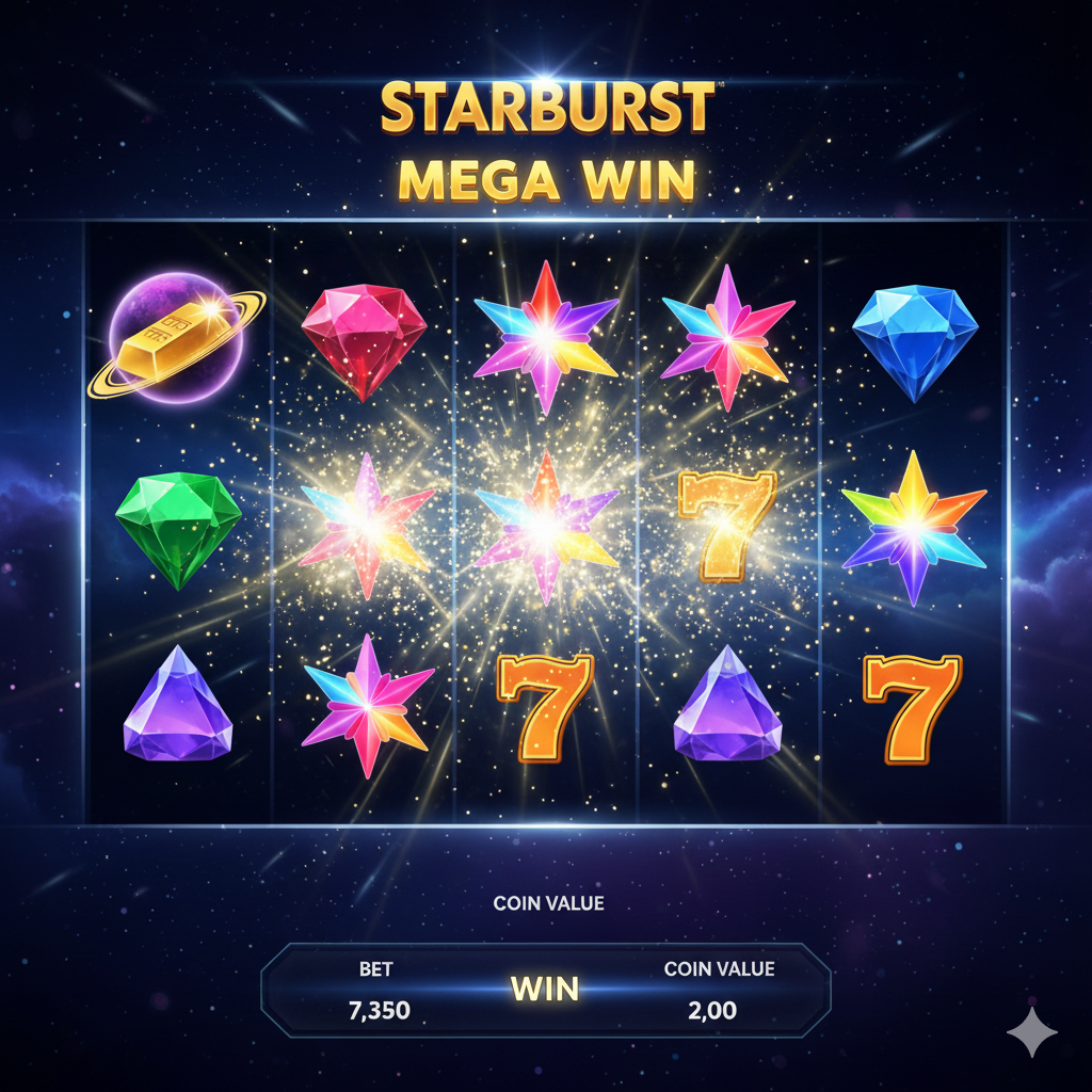 Slotumbu Starburst ile rekor kazanç