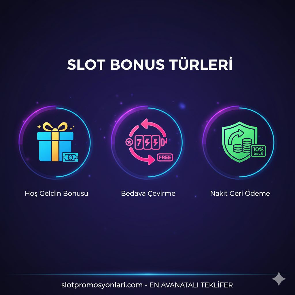 Slotumbu bonusları ve çeşitleri